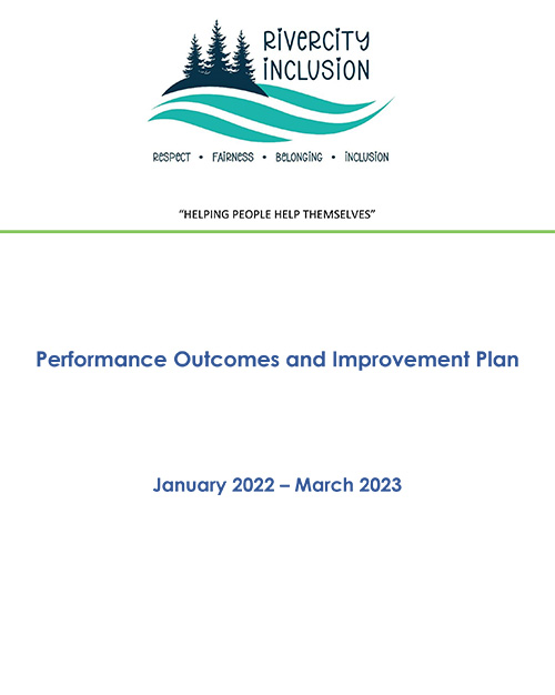 Performance Outcomes and Improvement Plan 01/22 - 03/23